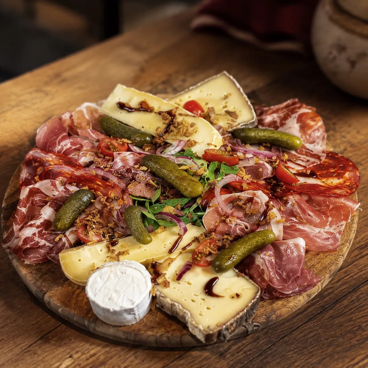 Planche mixte de charcuterie et fromages