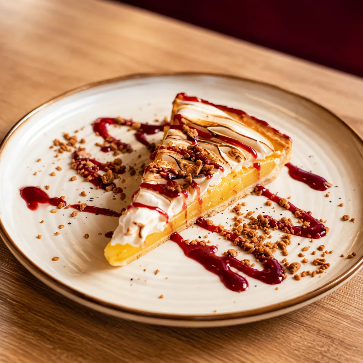 Tarte au citron meringuée